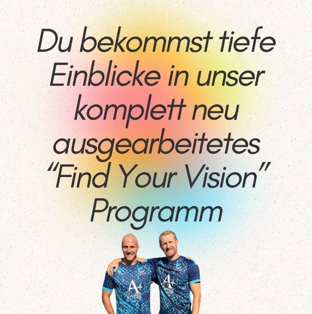 Find Your Vision Programm